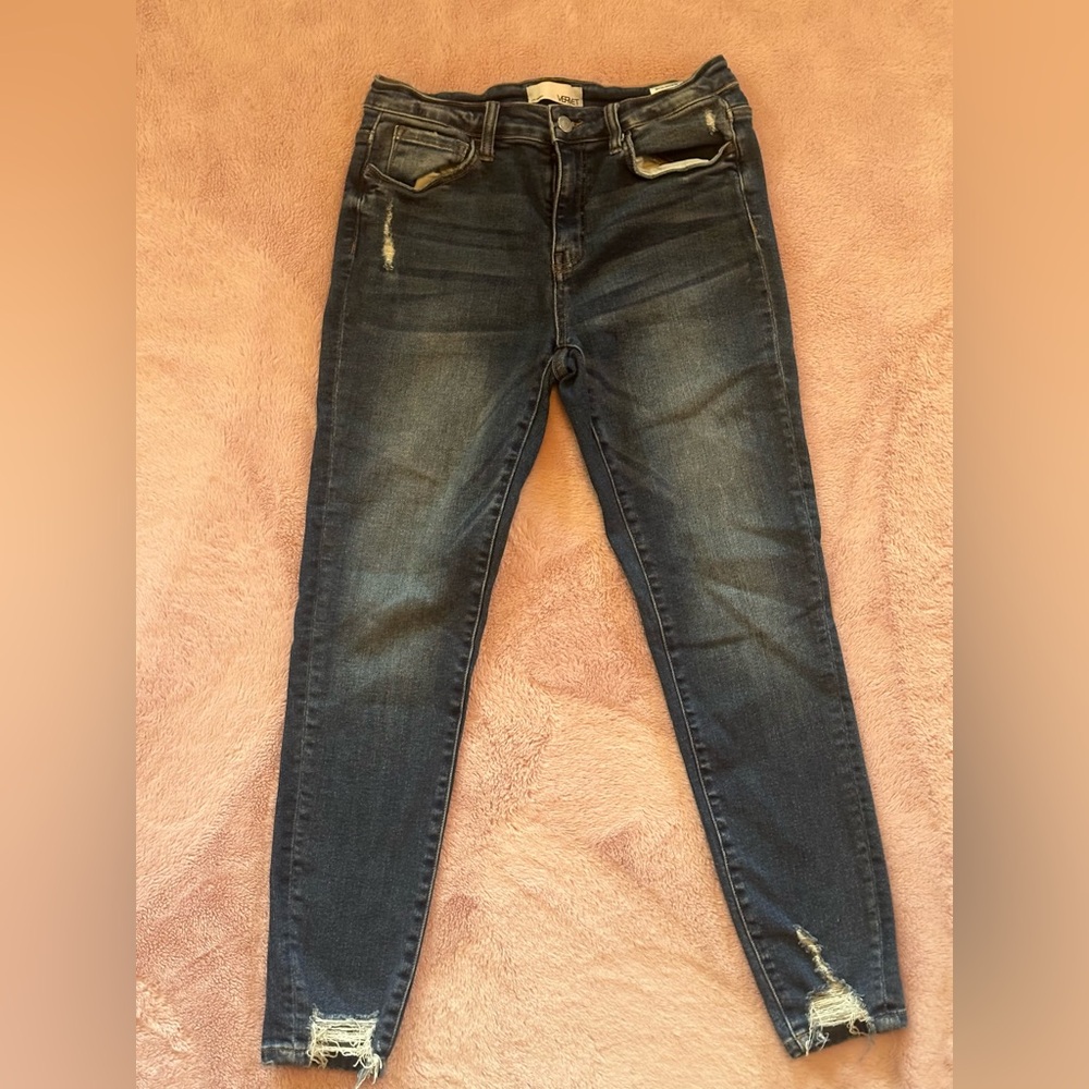 Women's Dark Blue Skinny Jeans